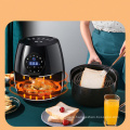 Dropshipping New design 1450W 5.0L Low Fat Oil Free Lcd Display Intelligent Air Fryer